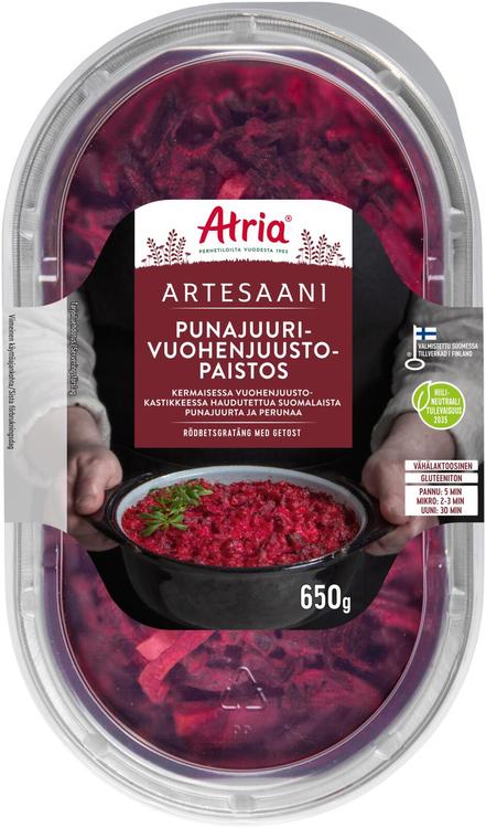 Atria Artesaani Punajuuri-Vuohenjuustopaistos 650g