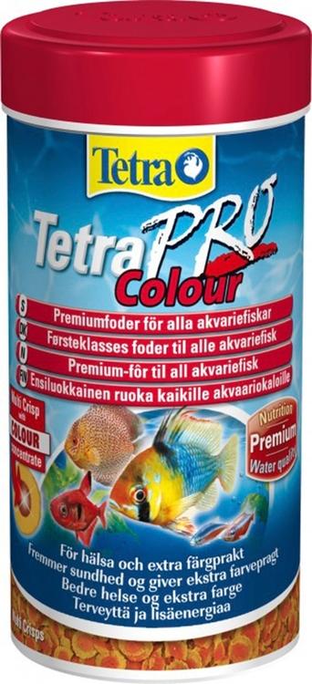 Tetrapro colour, värillisille kaloille 250 ml