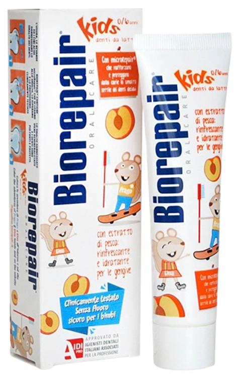 Hambapasta Biorepair Kids virsik 50 ml, lastele 0-6 a