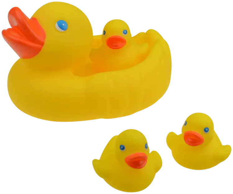 Vauvojen kylpylelu ankka