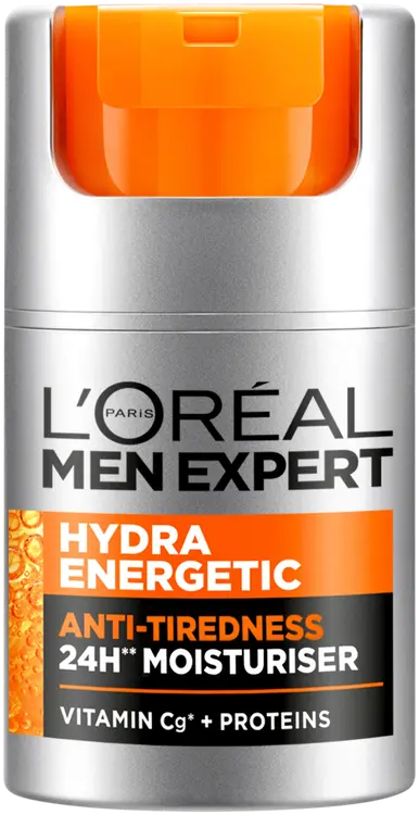 L'Oréal Paris Men Expert Hydra Energetic kasvovoide väsymyksen merkkejä vastaan 50ml