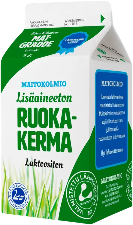 Maitokolmio Laktoositon ruokakerma 5dl