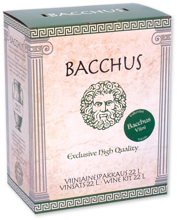 BACCHUS Exclusive White Princess viiniainespakkaus 22 litralle kotiviiniä