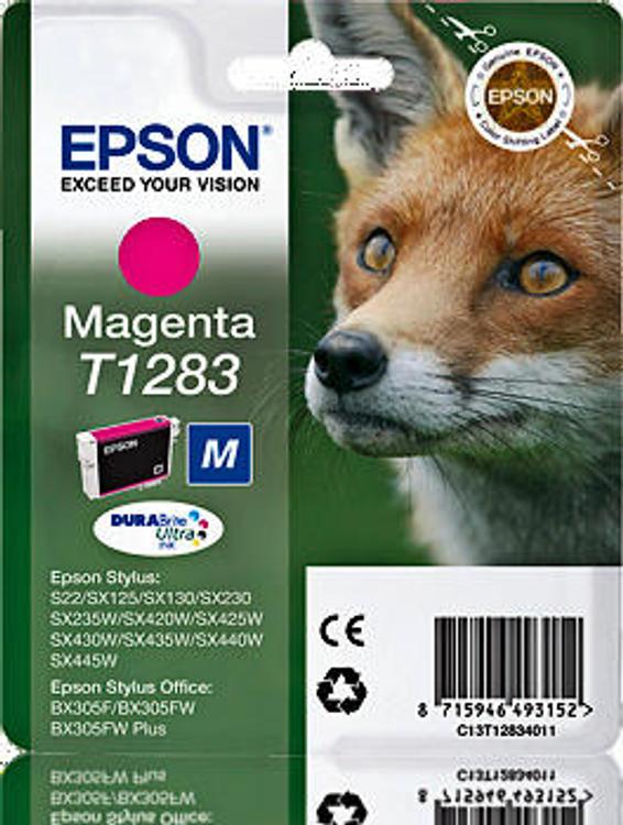 Epson mustepatruuna punainen T1283