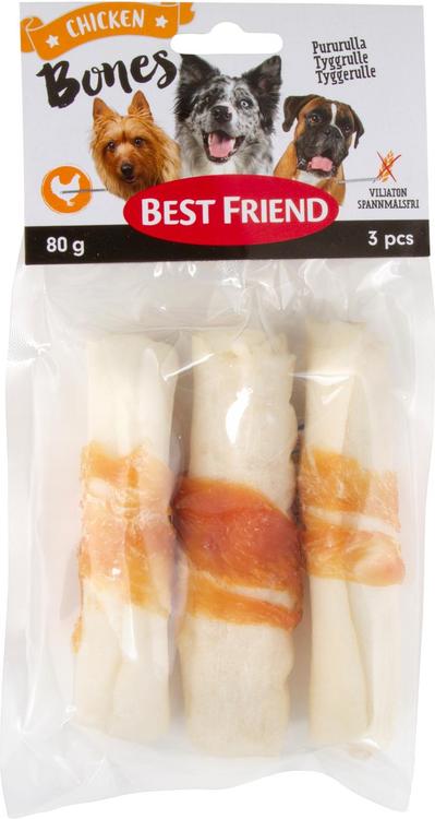 Best Friend Bones Pururulla kanalla 10cm 3kpl 80g