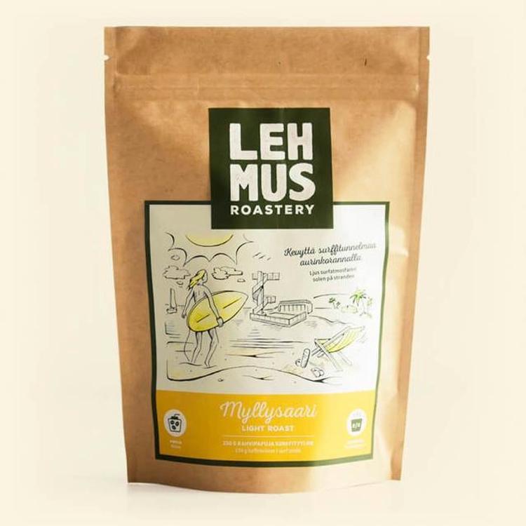 Lehmus Roastery Myllysaari-kahvi vaaleapaahto 220g suodatinjauhettu