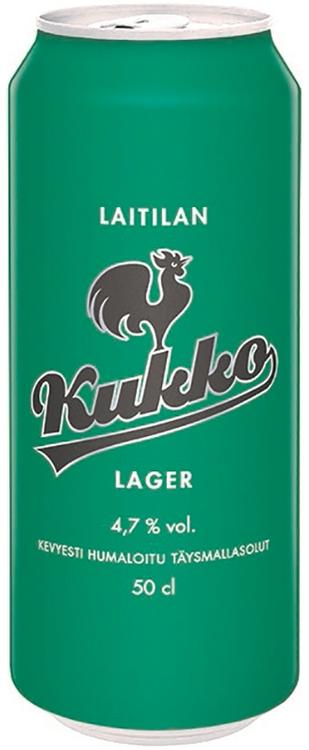 Laitilan Kukko Lager 4,7% 0,5L olut