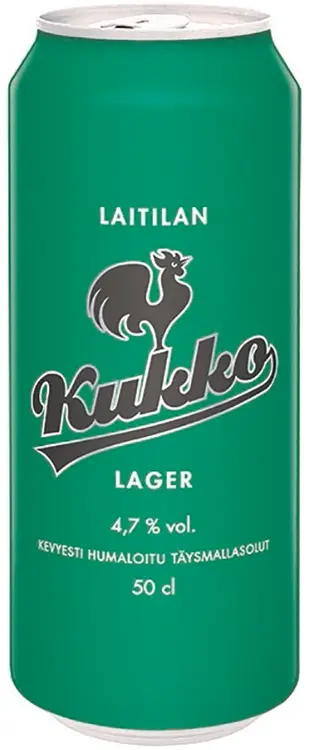 Laitilan Kukko Lager 4,7 til-% 0,5L olut