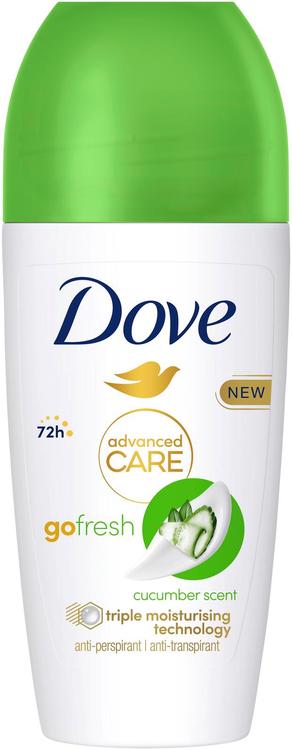 Dove 72h Advanced Care Cucumber antiperspirantti deodorantti roll-on 50 ml