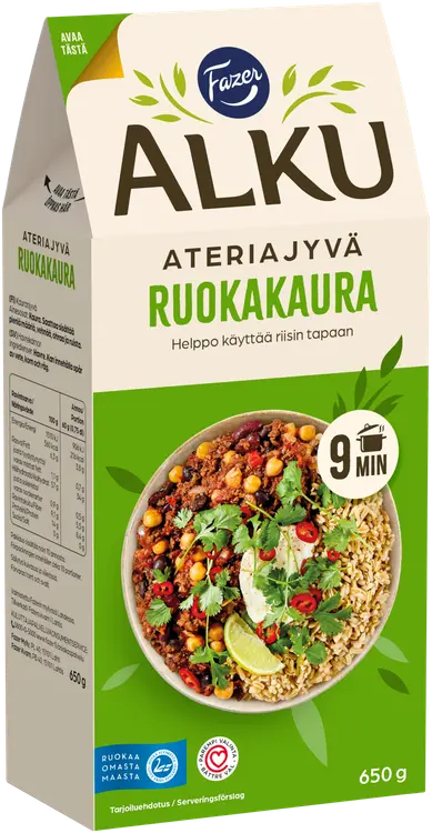 Fazer Alku Ruokakaura ateriajyvä 650 g