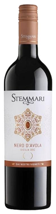 Stemmari Nero D´Avola DOC KPN vein 13%vol 750ml