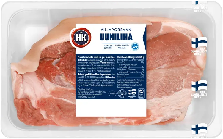 HK Viljaporsaan Uuniliha n. 1 kg
