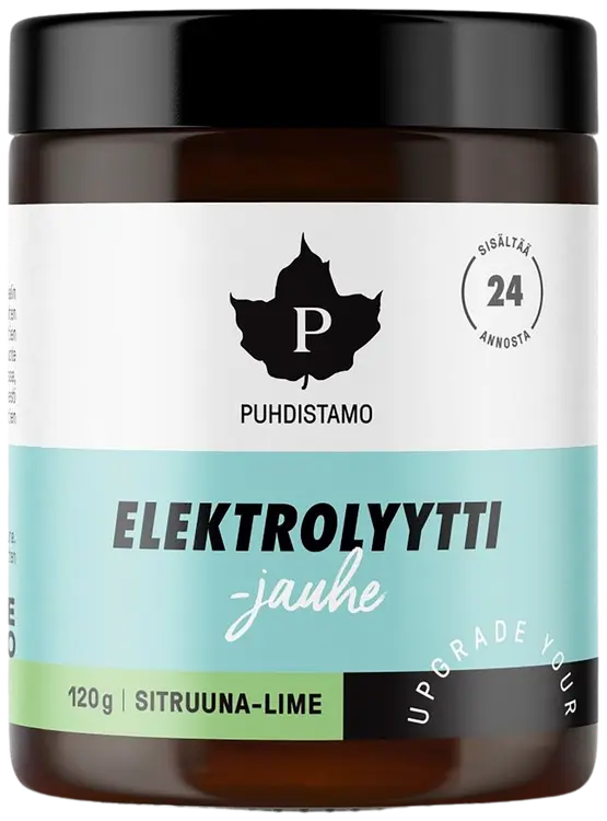 Puhdistamo Elektrolyyttijauhe Sitruuna Lime 120 g