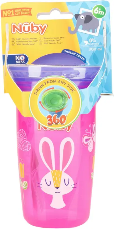 Nuby 360° ihmemuki 300ml 6kk+