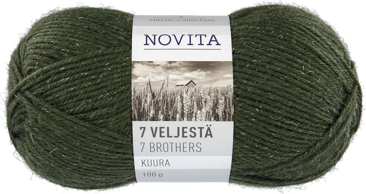 Novita 7 Veljestä Kuura 100g havunoksa 376