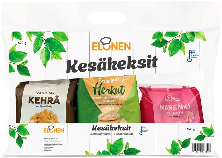 Elonen kesäkeksit 490g keksilajitelma