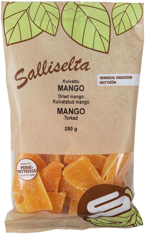 Salliselta Mango kuivattu 250g | S-kaupat ruoan verkkokauppa