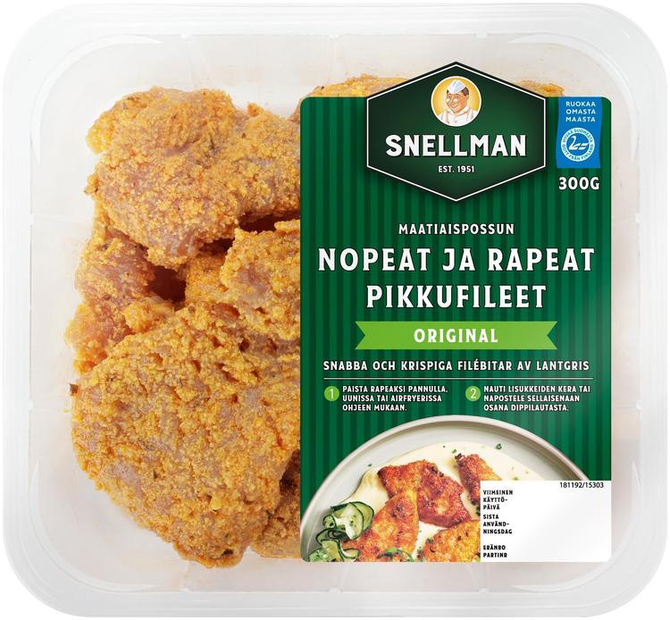 Snellman Maatiaispossun nopeat ja rapeat pikkufileet original 300 g
