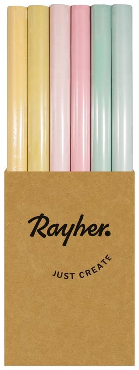Pakkepaber rayher kraft 0.7x2m banana