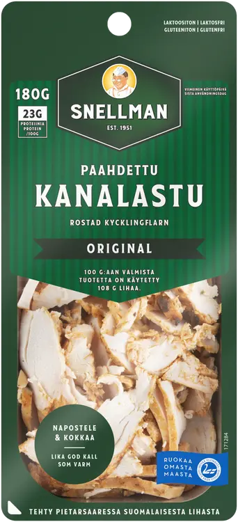 Snellman Paahdettu kana 180g