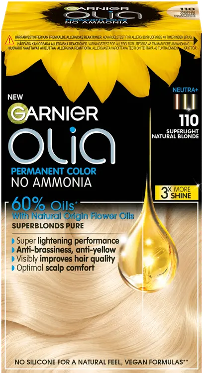Garnier Olia 110 Super Blonds kestoväri 174ml