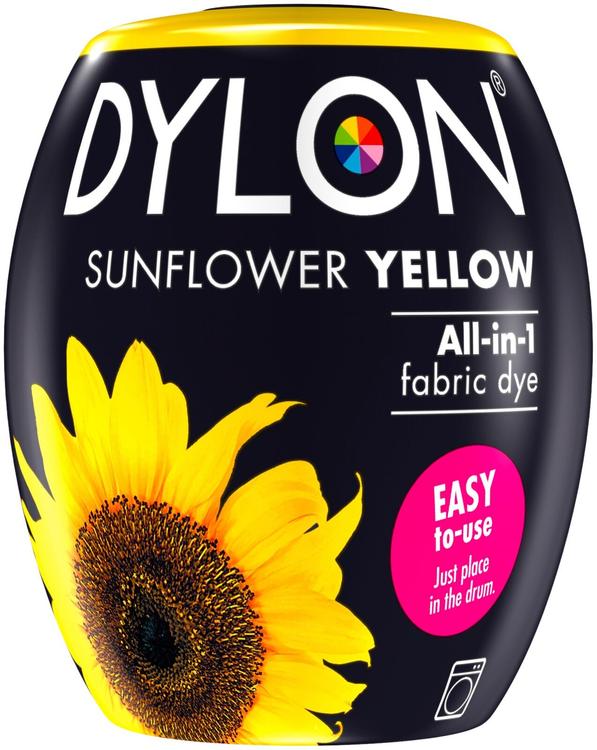 Dylon SunflowerYellow tekstiiliväri 350 g