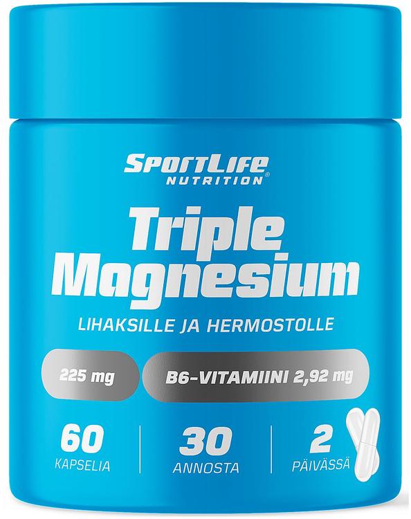 SportLife Nutrition Triple Magnesium 60kaps