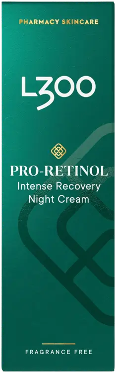 L300 Pro-Retinol Intense Recovery Night Cream fragrance free hajusteeton yövoide 50ml