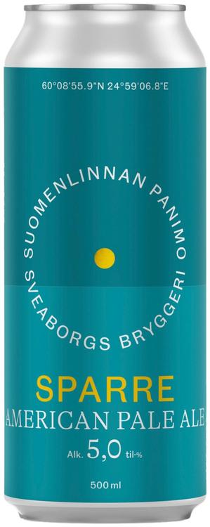 Suomenlinnan Panimo Sparre American Pale Ale 5% 50cl tölkki