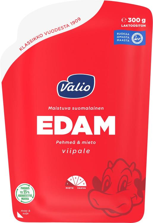 Valio Edam e300 g viipale
