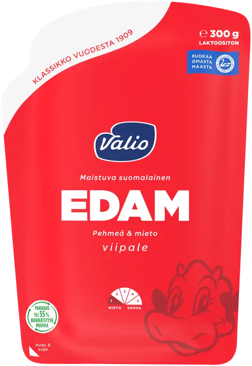 Valio Edam e300 g viipale