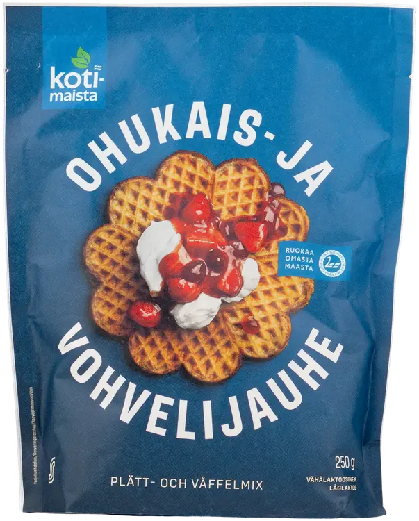 Kotimaista ohukais- ja vohvelijauhe 250 g