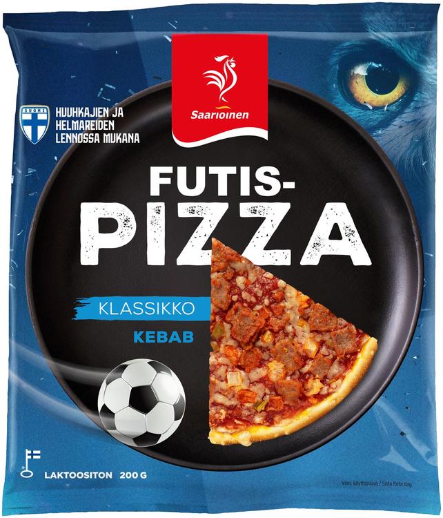 Saarioinen Futispizza kebab 200g