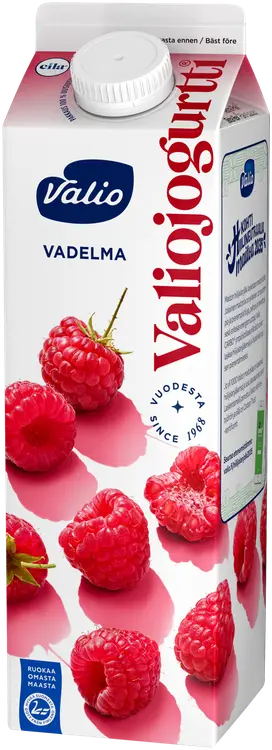 Valiojogurtti® 1 kg vadelma laktoositon