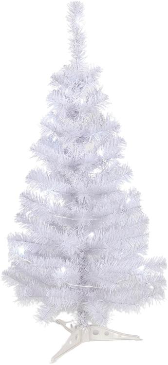 Jõulukuusk 90 cm valge LED