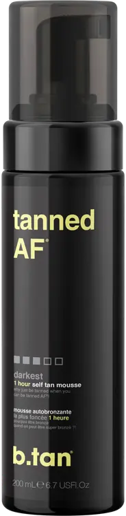 b.tan Tanned AF itseruskettava mousse