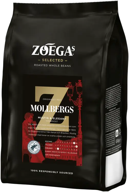 Zoegas Mollbergs Blandning 450g papukahvi