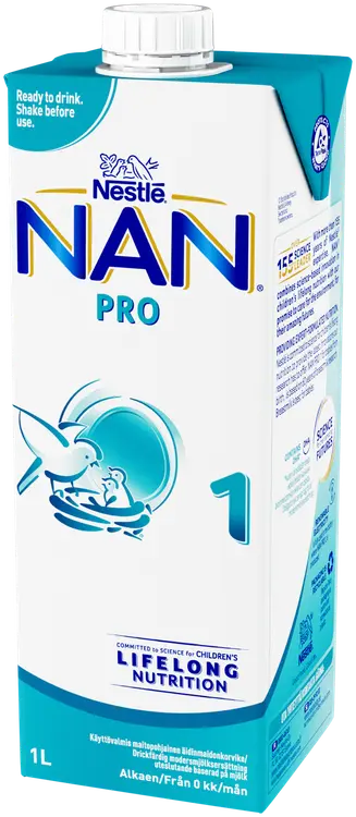 Nestlé NAN PRO 1 Äidinmaidonkorvike 1000ml