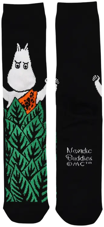 Moomin By Nordicbuddies miesten sukat Muumipeikko MOOMIN 80 juhlavuosisukat