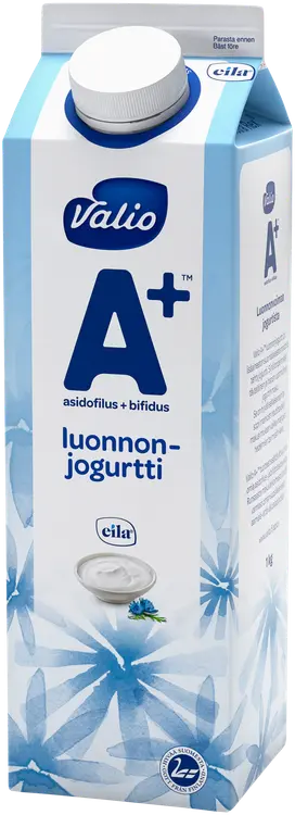 Valio A+™ luonnonjogurtti 1 kg laktoositon