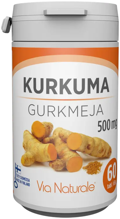 Kurkuma 500 mg 60 tabl Via Naturale
