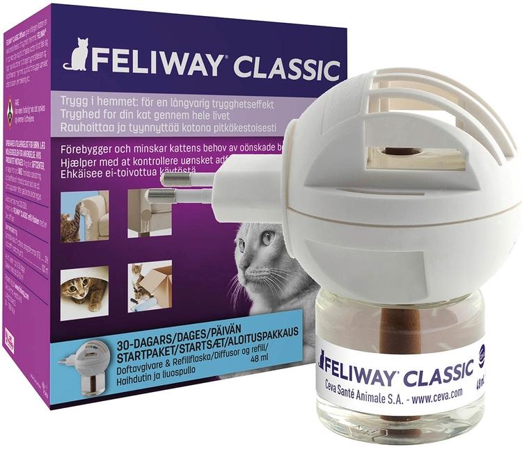 Feliway Classic haihdutin ja liuos 48ml kissalle