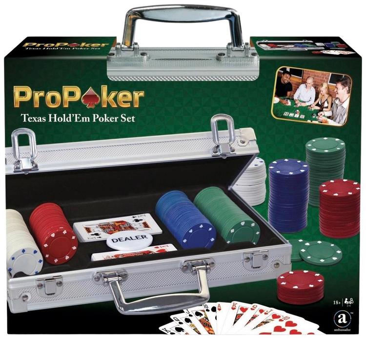 ProPoker kompl. 200 zetooni alum. kohvris
