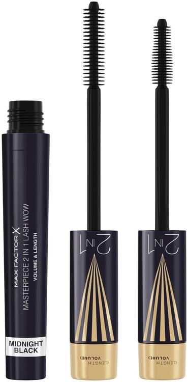 Max Factor Masterpiece 2in1 Mascara Midnight  Black 7 ml ripsiväri