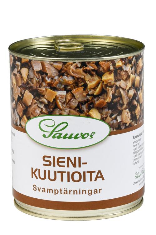 Sauvon 850/500 g miedossa suolaliemessä sienikuutioita