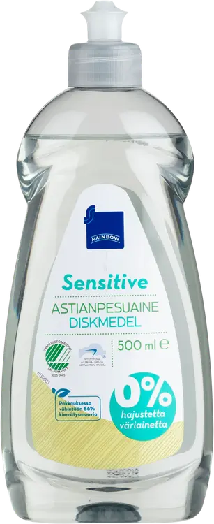 Rainbow Sensitive astianpesuaine 500 ml