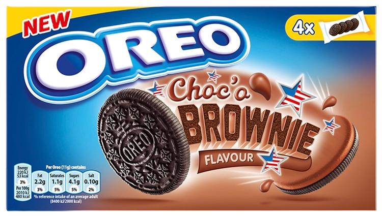 Oreo Choc´o Brownie kreemitäidisega šokolaadiküpsised 176 g