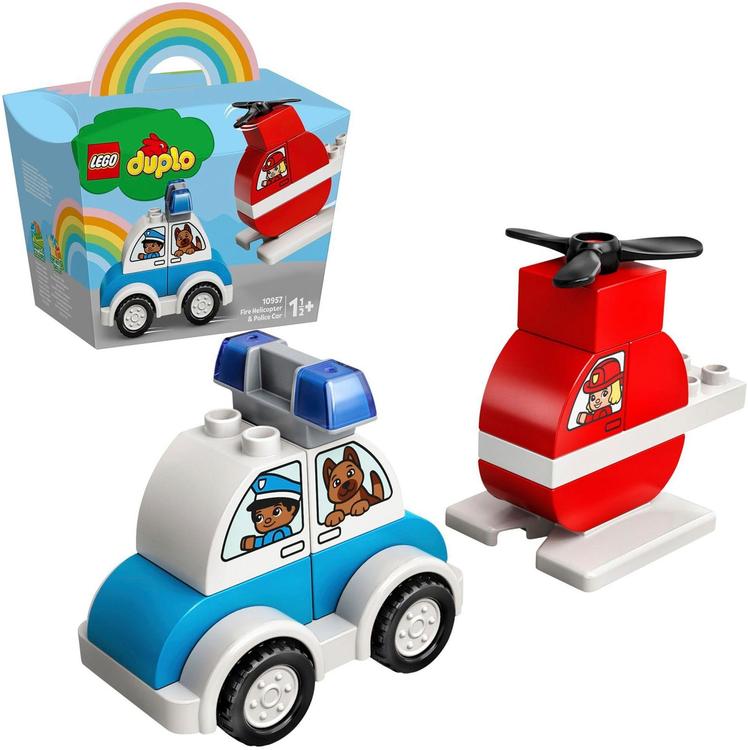 10957 Sammutushelikopteri ja poliisiauto LEGO