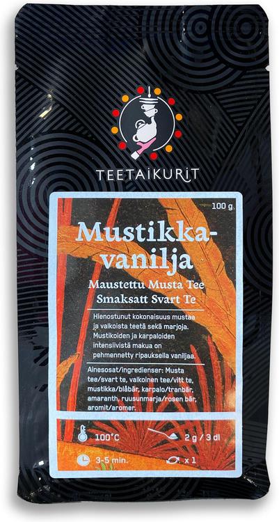 Teetaikurit 100g mustikka-vanilja tee