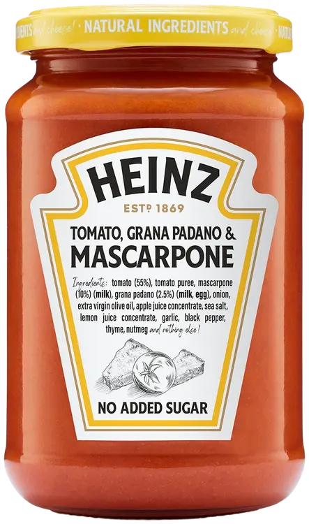Heinz pastakastike tomaatti & Mascarpone 350g